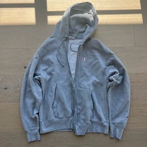 champion men's zip up